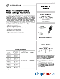 Datasheet LM340 manufacturer Motorola